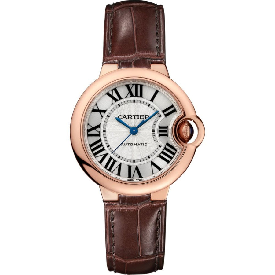 Cartier Ballon Bleu, Rose Gold 33MM Watch W6920097