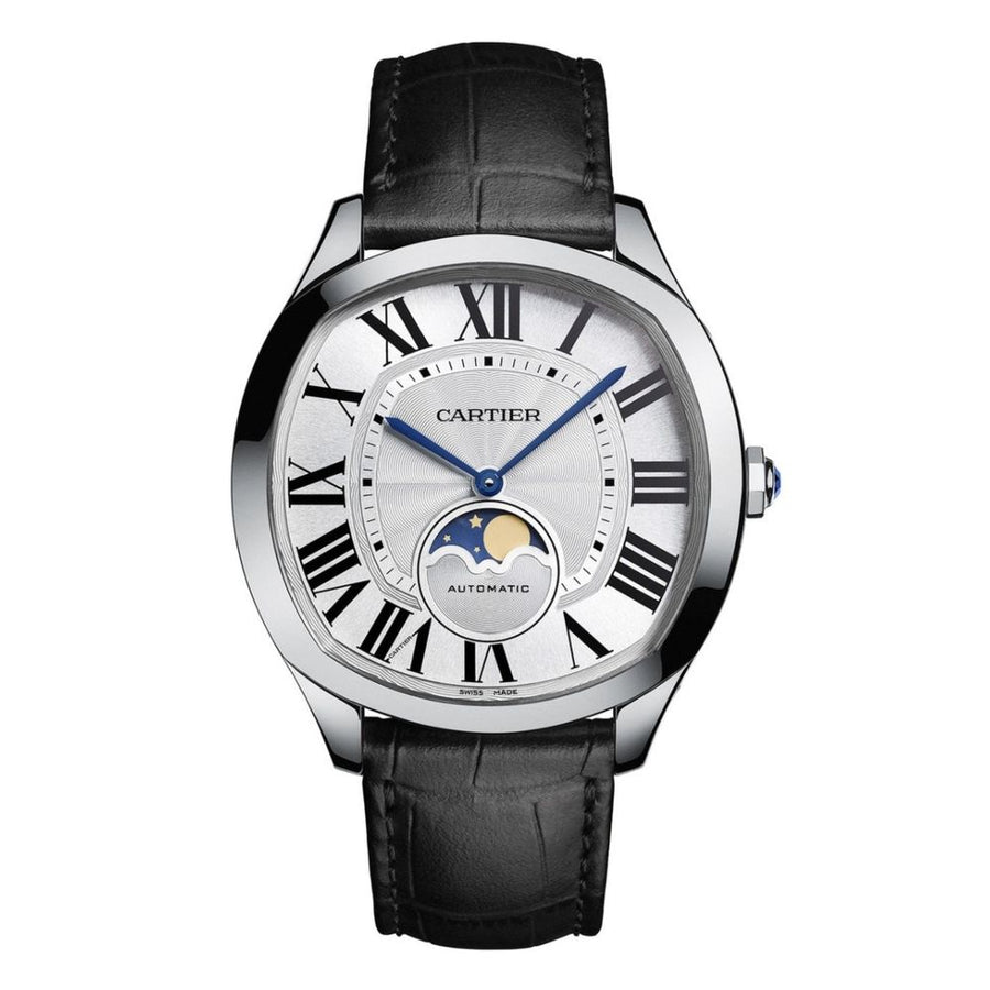 Cartier Drive de Cartier, Stainless-Steel Moon Phases 41MM Watch WSNM0008