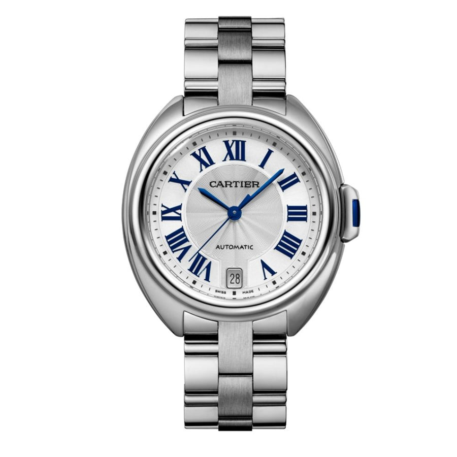 Cartier Cle de Cartier, Large Stainless-Steel Date 40MM Watch WSCL0007