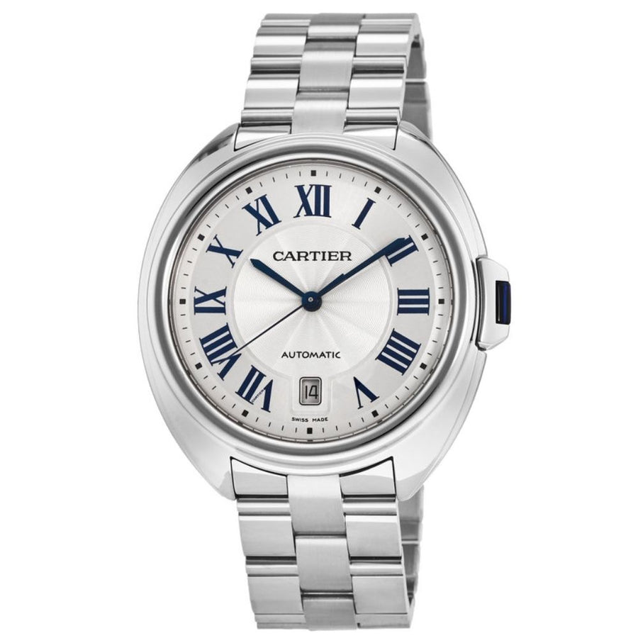 Cartier Cle de Cartier, Large Stainless-Steel Date 40MM Watch WSCL0007