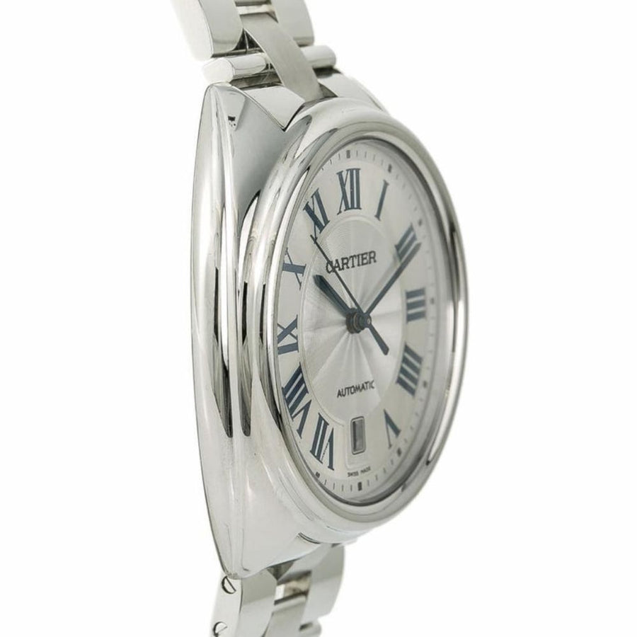 Cartier Cle de Cartier, Large Stainless-Steel Date 40MM Watch WSCL0007