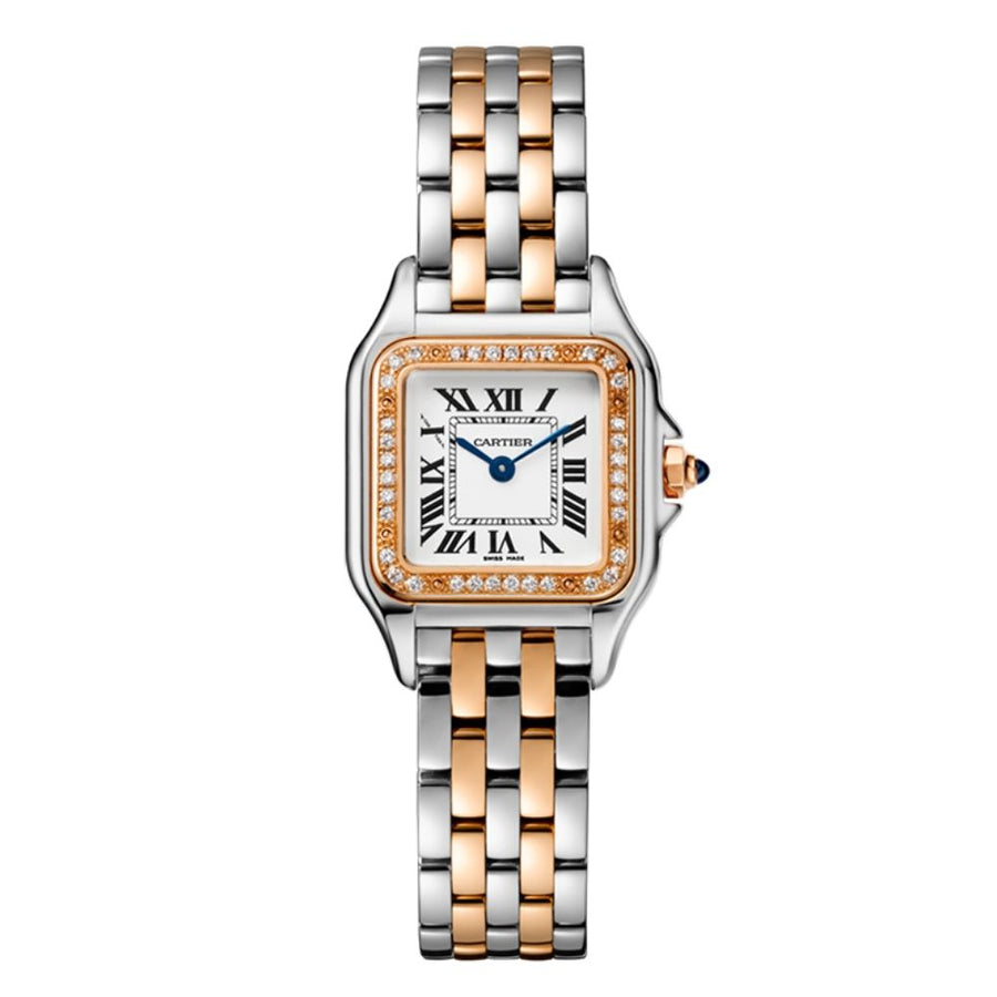 Cartier Panthere de Cartier, Small Steel and Rose Gold 30MM Watch W3PN0006