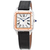 Cartier Santos Dumont, Large Two-Tone Steel and Rose Gold 43MM Watch W2SA0011