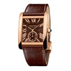 Cartier Tank MC, Brown Rose Gold Small Seconds 40MM Watch W5330002