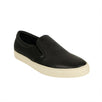 Z Zenga Grained Leather Slip-On Sneakers - Black