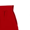 Silk Wide Leg Shorts - Red