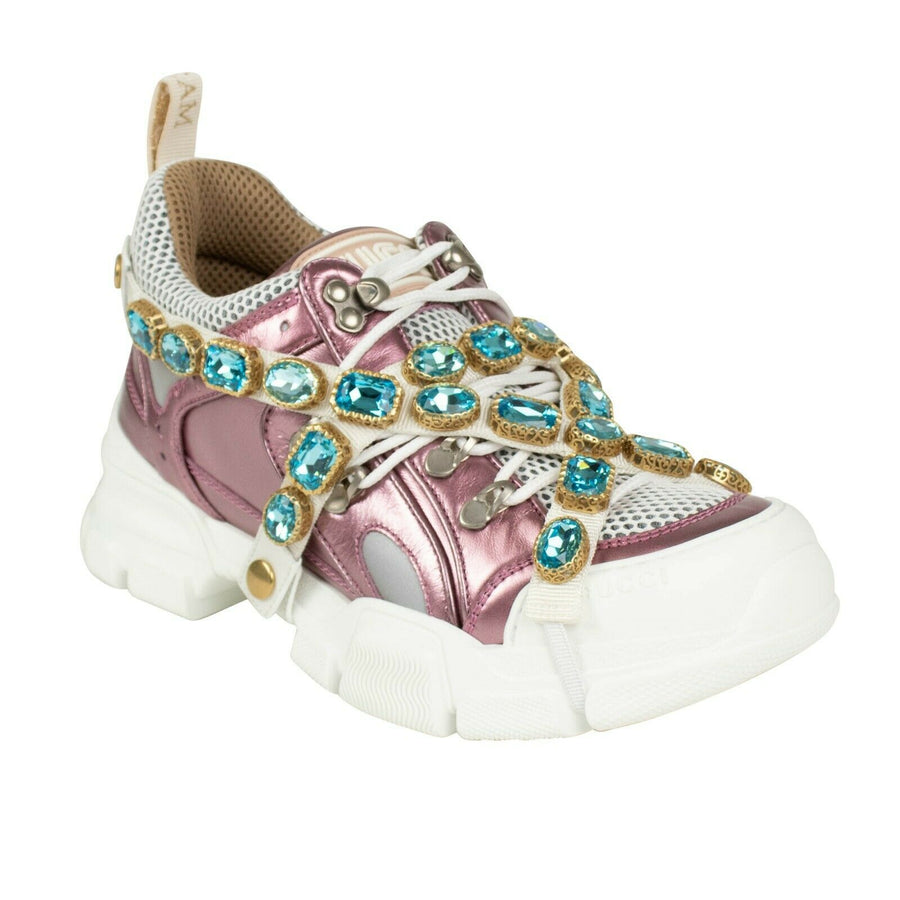 Women's Flashtrek Rugged Lug W/ Chain Strap Sneakers - Metallic Pink