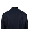 Cashmere 'Sylvie' Web Striped Blazer Jacket - Ink Blue