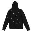 Dior X Kaws Bees Zip Up Hoodie Sweater - Black