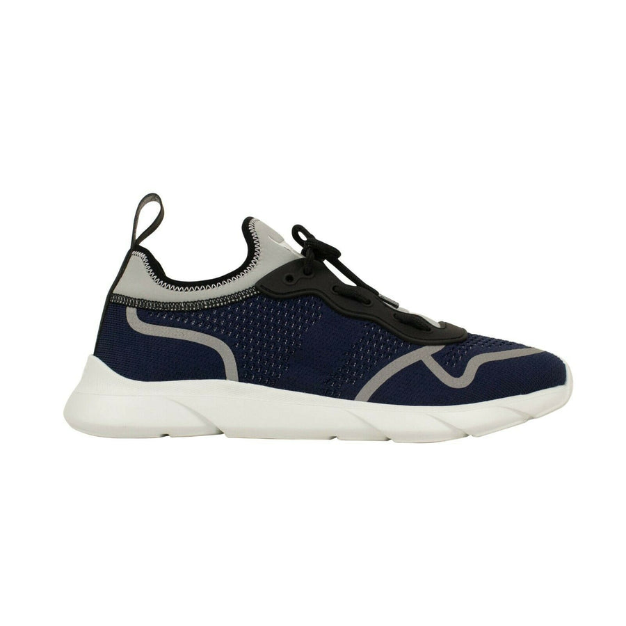 DIOR HOMME Sock 'B21' Low Top Sneakers - Blue And Gray