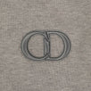 Cotton 'CD Icon' Logo Hooded Sweatshirt - Gray