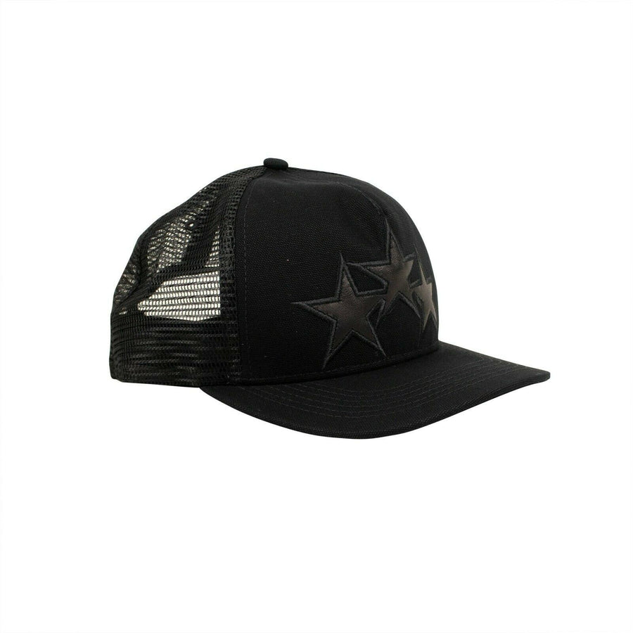 'Star Trucker' Baseball Cap - Black