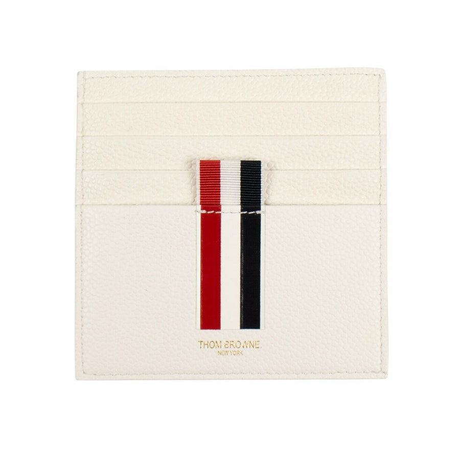 Leather Cardholder Wallet - White