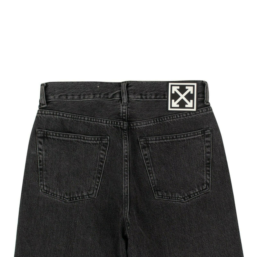 Denim Cotton Jeans - Black