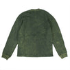 'Shadow Project' Washed Out Look Sweater - Green