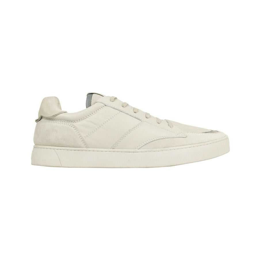 Z ZEGNA Suede Low Sneaker - White