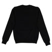 Embroidered Bee Crewneck Pullover Sweater - Black