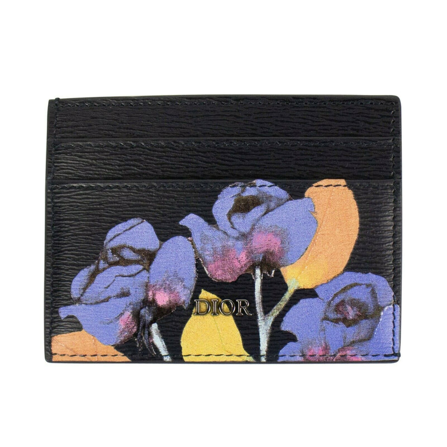 Alex Foxton Print Card Holder - Navy