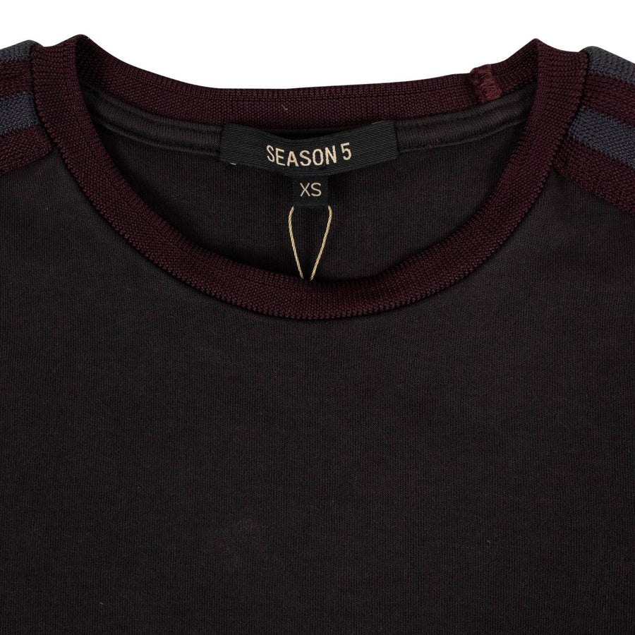 Season 5 Adidas Baby T-Shirt - Oxblood / Ink