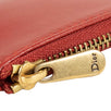 Diorama Lambskin Studded Pouch Shoulder Bag - Red