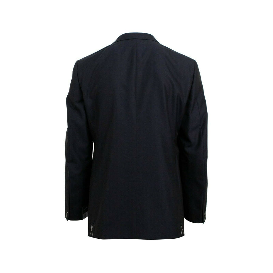 ERMENGILDO ZEGNA SU MISURA Wool One Button Tuxedo - Blue