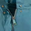 Polyester Blend Down Filled Coat - Blue