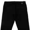 Tribal Print Cotton Blend Jeans - Black