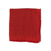 Silk 'GG Hamlet' Printed Shawl Scarf - Red