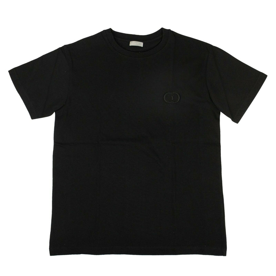 Cotton 'CD Icon' Logo T-Shirt - Black