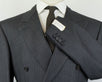 Super 150's Wool Double Breasted Suit - Gray