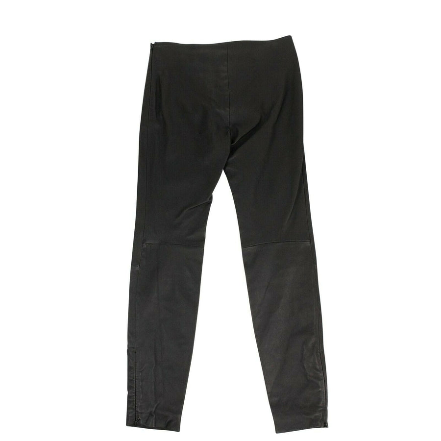 Leather Skinny Pants - Black