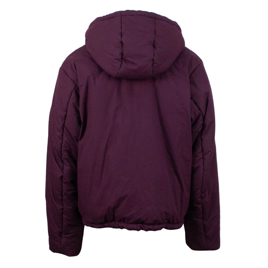 Season 5 Burgundy 'Oxblood' Short Puffer Coat - Burgundy