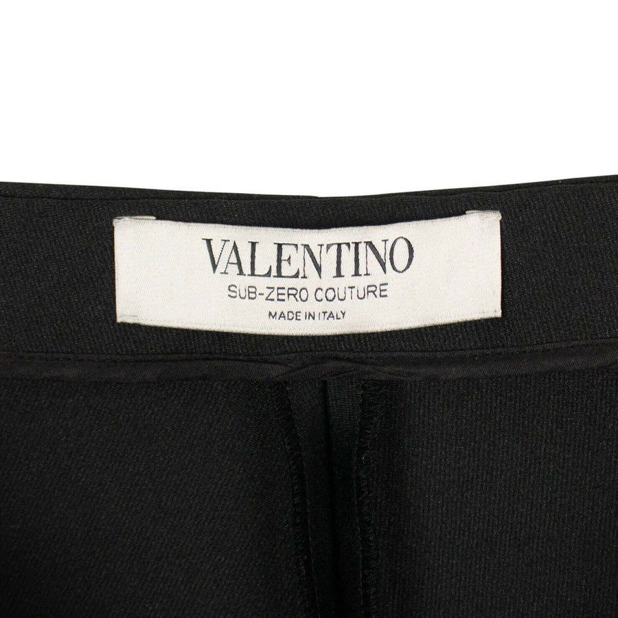 Polyester Blend Shorts - Black