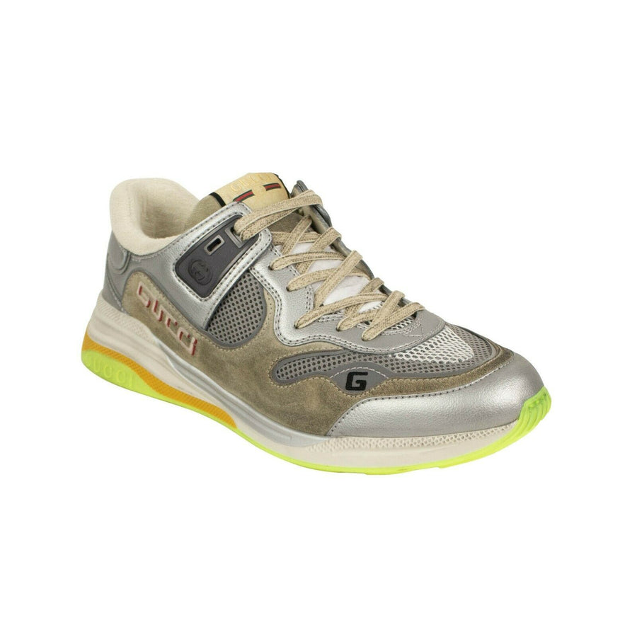 'Ultrapace' Lace Up Sneakers - Silver Gray