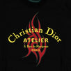 Christian Dior Atelier Short Sleeve Sweater - Black