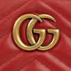 Quilted Leather GG Marmont Matelassé Belt Bag - Red