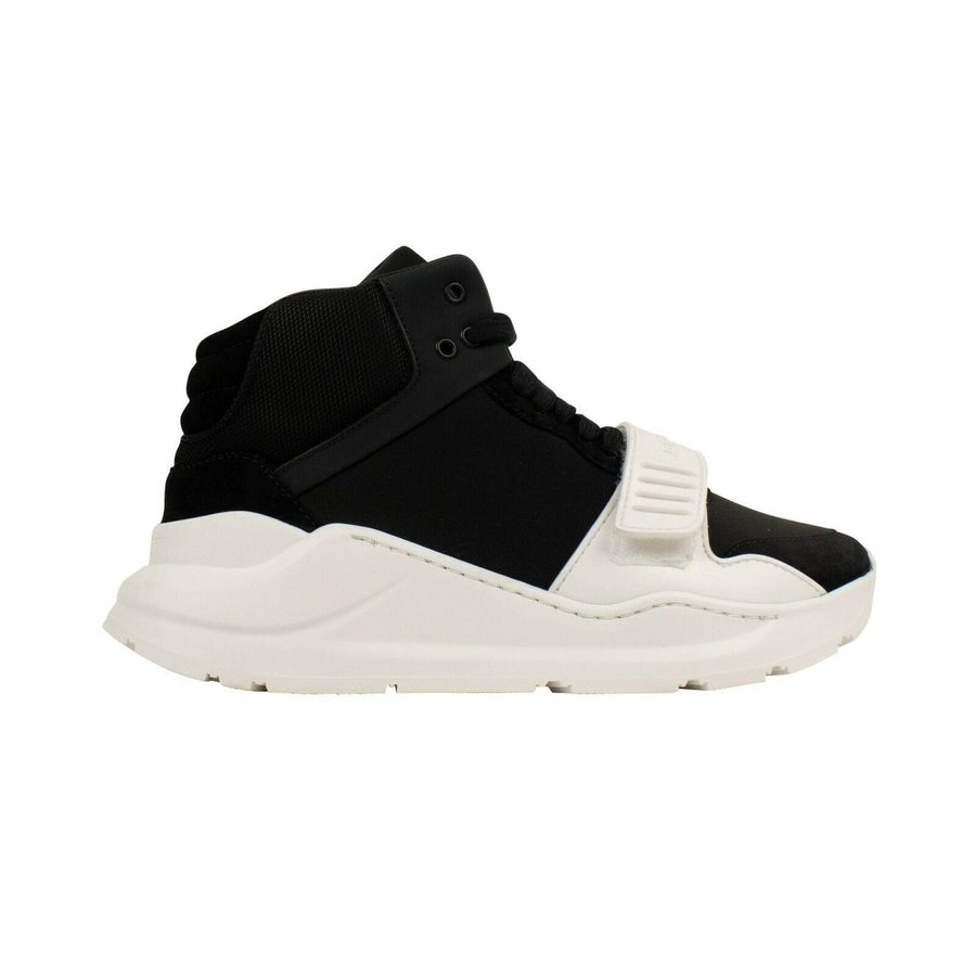 Regis High-Top Sneakers - Black / White