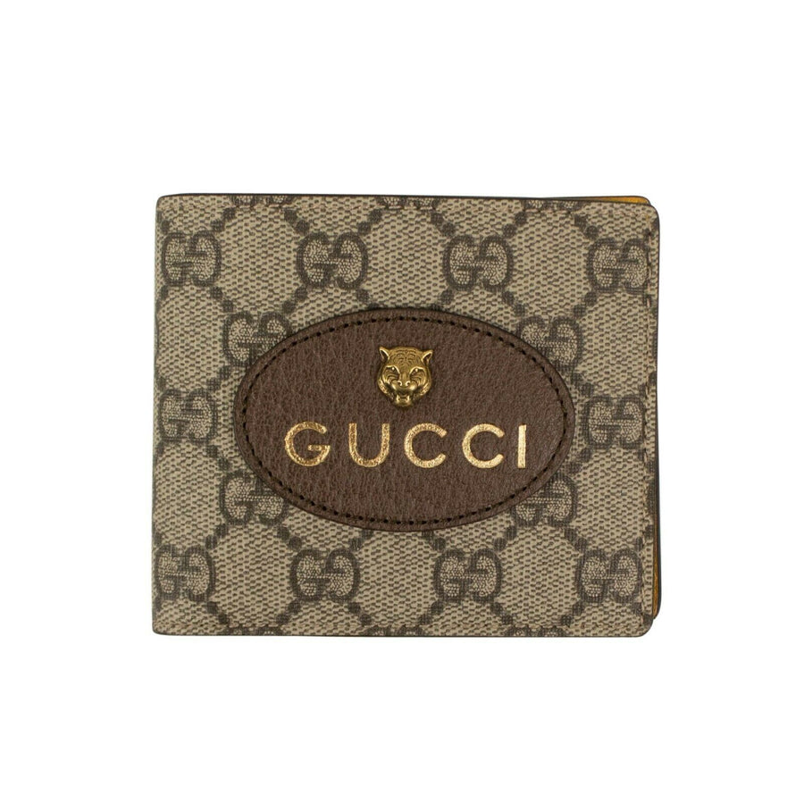 Neo Vintage GG Supreme Leather Wallet -Beige