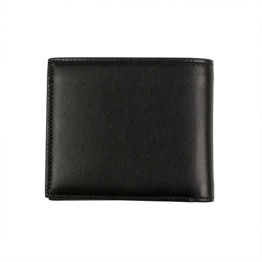 Dior x Kaws Bee Leather Bi-Fold Wallet - Black