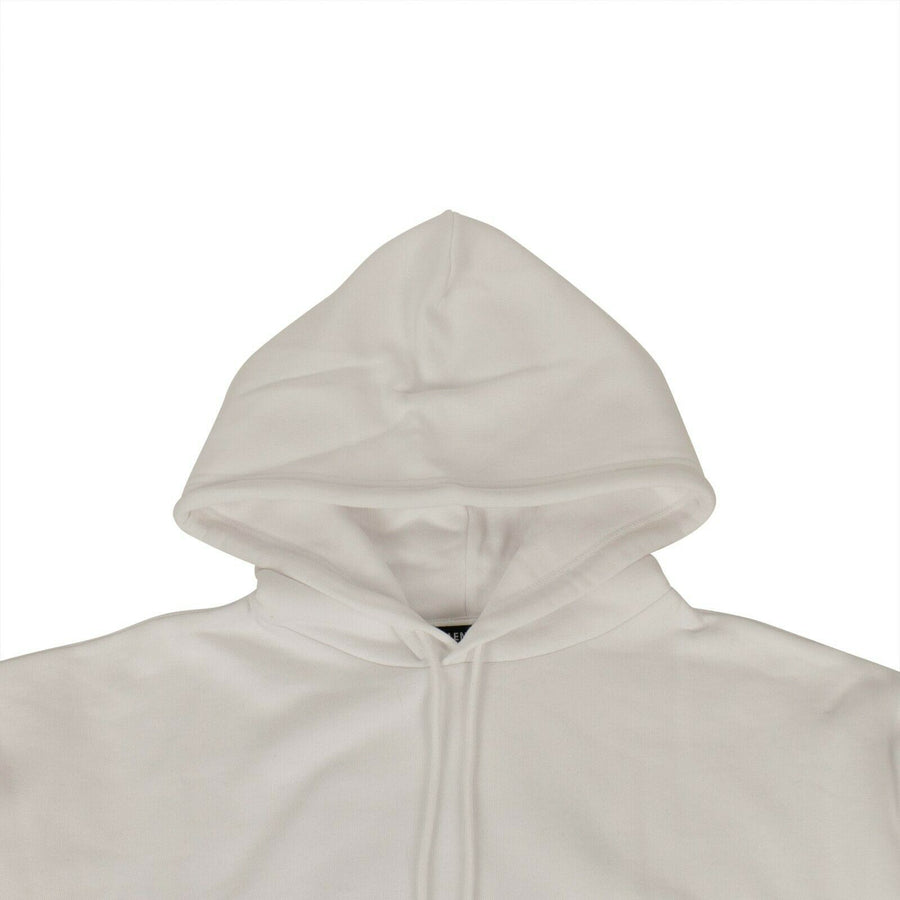 Cotton Green Logo Hoodie Sweatshirt - White