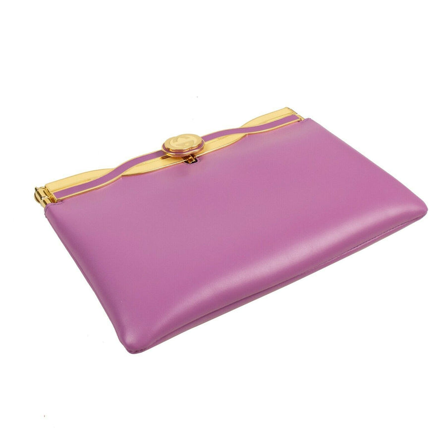 Broadway Leather Cross Body Bag - Purple