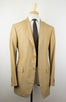 Drop 7 Cotton 3 Roll 2 Button Suit - Brown