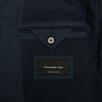 Wool Two Button Suit - Navy Blue