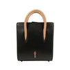 Paloma Nano Calf Leather Tote Bag - Black