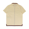 Cotton GG Embroidery Polo Shirt - Off-White