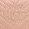 Quilted GG Marmont Matelasse Leather Mini Shoulder Bag - Pink