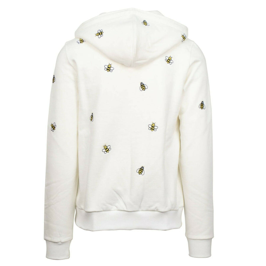 Dior Homme X Kaws Bees Zip Up Hoodie Sweater - Ivory