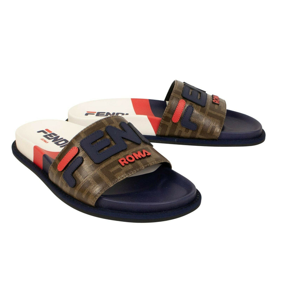 Fendi Mania Pool Slides - Multi