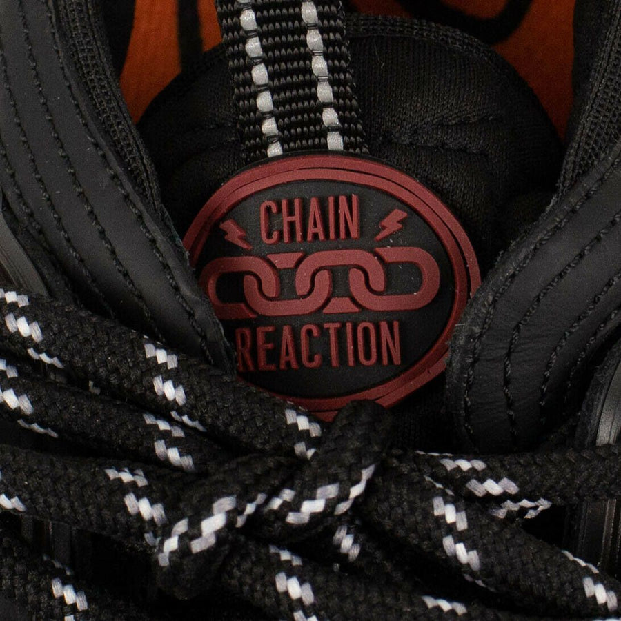 Mesh 'Chain Reaction' Sneakers - Black