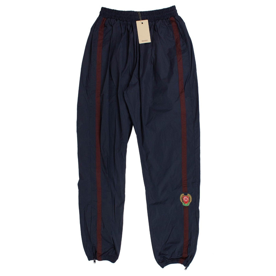 Season 5 Striped Track Pants - Oxblood / Navy